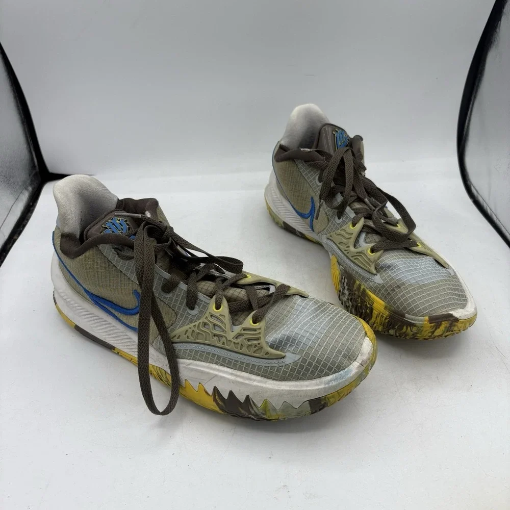 Nike Shoes Mens Size 11 Kyrie Low 4 Light Armory Blue‎ Sneakers CW3985-400
